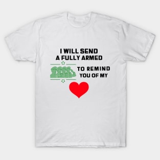 Hamilton I Will Send A Fully Armed Battalion T-Shirt